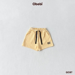 OBEBI - Quần đùi kẻ sọc đi biển OBEBI (73-120)