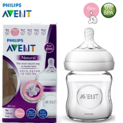AVENT - BÌNH SỮA THỦY TINH NATURAL