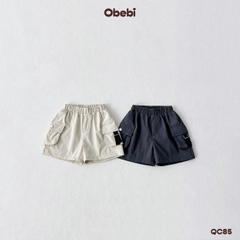 OBEBI - Quần gió lửng túi ốp OBEBI (73-120)