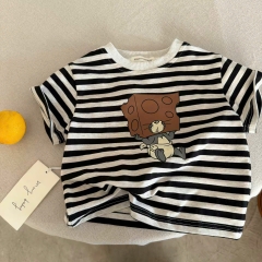 BK - Áo kẻ đen Jerry (90-150)