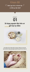 MOM'S CHOICE - 6M+BÁNH GẠO HỮU CƠ DẸT