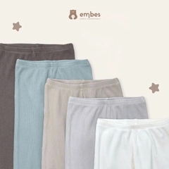 TH - Quần legging dài thun tăm(9M-4Y)
