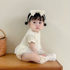 MT - Bodysuit ren ngực+turban nơ(59-80)