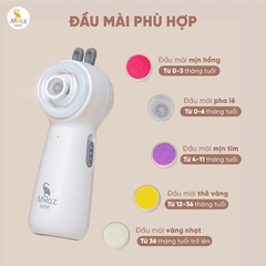 MOAZ - BỘ CẮT DŨA MÓNG TAY PIN MB-118