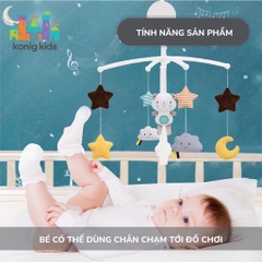 KONIG KIDS - BỘ TREO CŨI PHÁT NHẠC XOAY 360 ĐỘ