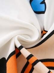 LB - Áo thun Malwee trắng hoạ tiết tên lửa(90-140)