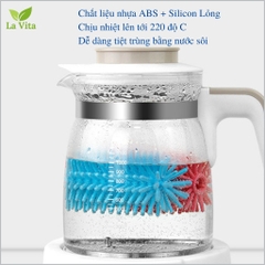 LAVITA - SET 3 CỌ BÌNH NÚM TI ỐNG HÚT M6355