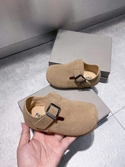 KB - Giày da lộn nâu (21-30)