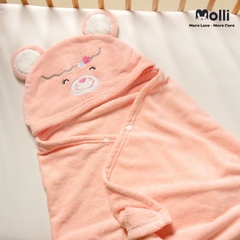 BW Ủ lông nhung thú Molli hoạ tiết