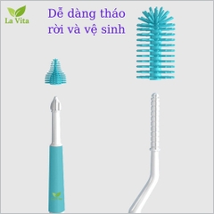 LAVITA - SET 3 CỌ BÌNH NÚM TI ỐNG HÚT M6355