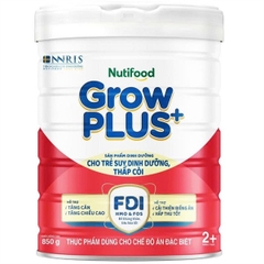 NUTIFOOD - SỮA BỘT GROWPUS+ĐỎ-SUY DINH DƯỠNG THẤP CÒI