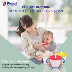 RICHELL - CỐC TẬP UỐNG 3 GIAI ĐOẠN