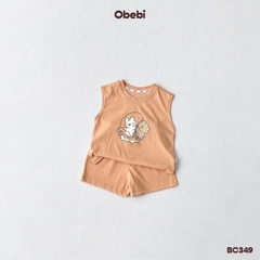 OBEBI - Bộ ba lỗ họa tiết câu cá đáng yêu OBEBI (73-120)