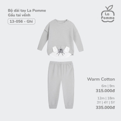LA POMME Bộ dài tay Gấu tai vểnh(6M-4Y)