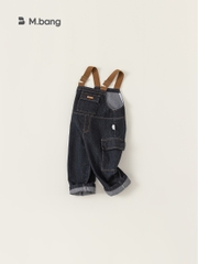 LB - Jean yếm denim túi bụng (80-140)