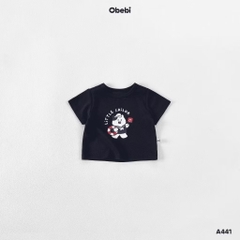 OBEBI - Áo thun in hình Little Sailor(66-110)
