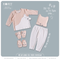 HRNEE - Bộ sơ sinh cài chéo DUIDAM(0-6M)