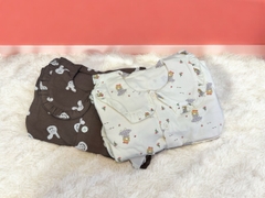 TL - Bộ Pizama cổ bèo in hình(90-160)