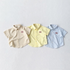 OBEBI -Áo sơ mi kẻ sọc mùa hè OBEBI (73-120)