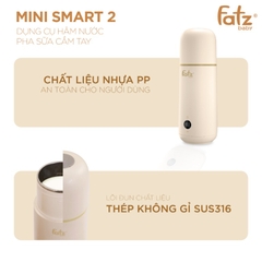FATZ - BÌNH HÂM NƯỚC PHA SỮA CẦM TAY MINI SMART 2
