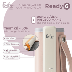 FATZ - DỤNG CỤ HÂM SỮA CẦM TAY KHÔNG DÂY READY 6