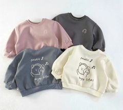 OBB - Áo sweater Gấu tai nghe(66-110)