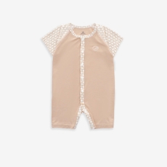 BUBABY - Body ngắn tay cài giữa Bambus Iconic 2(1-6M)