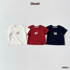 OBB - Áo thun "Bé yêu nước" OBEBI (73-120)