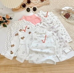 SA Áo nỉ giữ nhiệt cổ 3 phân(80-110)