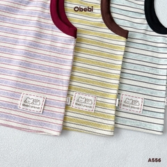 OBEBI - Áo ba lỗ kẻ ngang OBEBI (73-120)