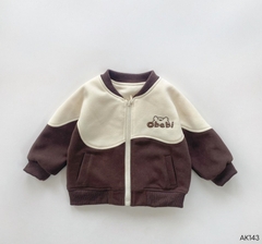 OBB Áo bomber nỉ kem chảy(73-100)