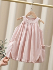 BK - Váy sát nách hồng trơn (5-13)