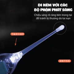 MUDOU - DỤNG CỤ LẤY RÁY TAI CÓ ĐÈN