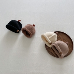 OBB Mũ len núm quả(S44-49cm)