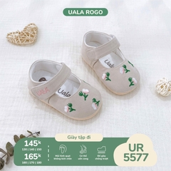 UALA ROGO Giày tập đi thêu hoa(130-180)