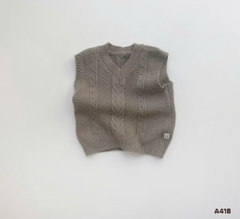 OBB - Áo gile len vặn thừng(73-110)