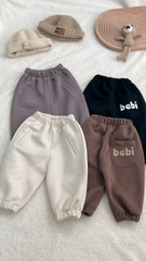 OBB Quần nỉ Bom thêu OBEBI(S66-100)
