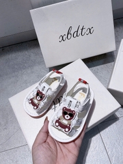 KB - Sandal Gấu trắng hoạ tiết(17-21)