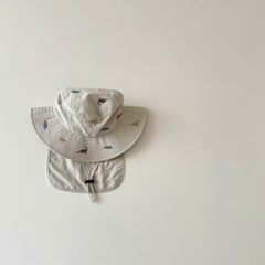 BW - Mũ bèo vành to chùm gáy có dây rút (2Y-5Y)