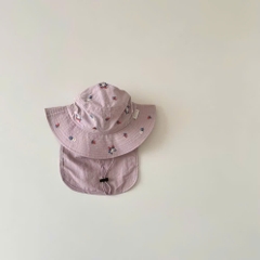BW - Mũ bèo vành to chùm gáy có dây rút (2Y-5Y)