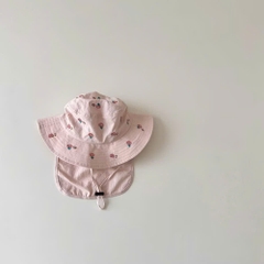 BW - Mũ bèo vành to chùm gáy có dây rút (2Y-5Y)