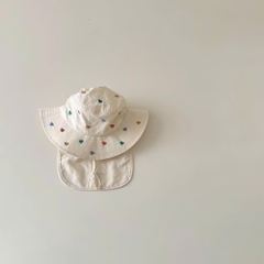 BW - Mũ bèo vành to chùm gáy có dây rút (2Y-5Y)