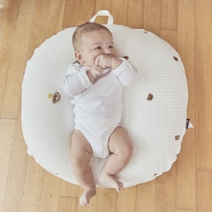 ROTOTO BEBE - GỐI CHỐNG TRÀO AIRMESH GỖ SỒI NGUYÊN KHỐI