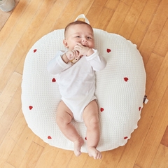 ROTOTO BEBE - GỐI CHỐNG TRÀO AIRMESH GỖ SỒI NGUYÊN KHỐI