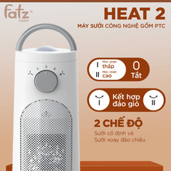 FATZ - MÁY SƯỞI GỐM PTC HEAT 2 FB8185EA