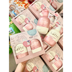 MA&ME - SET GỘI XẢ KRACIE LATTE MA&ME CHO MẸ VÀ BÉ 2Y+ 490ML