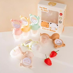 COCO BEAR - TÚI NHAI ĂN DẶM SILICONE