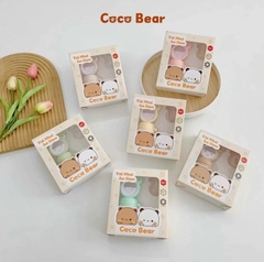 COCO BEAR - TÚI NHAI ĂN DẶM SILICONE