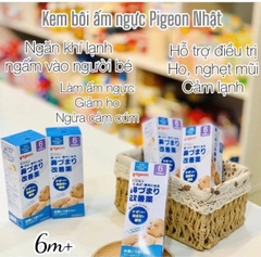 PIGEON - 6M+KEM BÔI GIỮ ẨM CỔ NGỰC PHỔI, GIẢM NGẠT MŨI