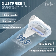 FATZ - MÁY HÚT BỤI GIƯỜNG NỆM CẦM TAY VÀ TIỆT TRÙNG UVC DUSTFREE 1